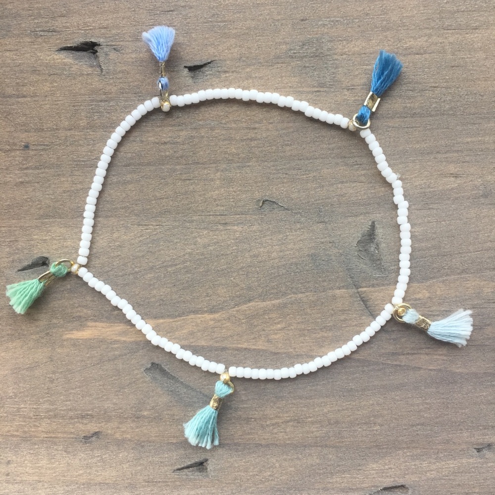 Multi tassel bracelet